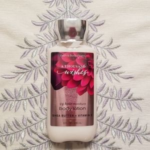 NEW Bath and Body Works lotion A Thousand Wishes